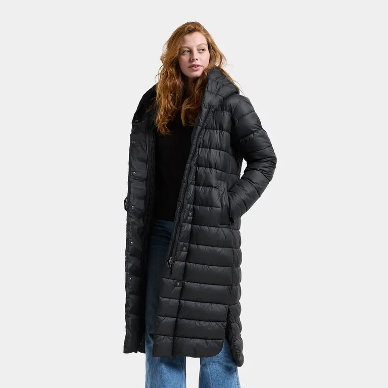 Lange zwarte Didriksons-parka